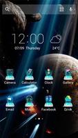 Outer Space - Solo Launcher Theme ảnh chụp màn hình 1