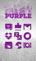 Purple - Solo Launcher Theme capture d'écran 2