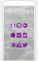 Purple - Solo Launcher Theme capture d'écran 3