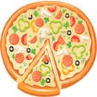 Child game Pizza mak icon