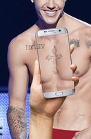 Justin Bieber - Camera Tattoo poster