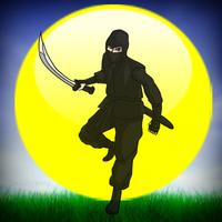 Super ninja run faster plakat