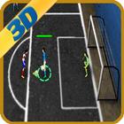 Soccer Match Competition 3D Zeichen