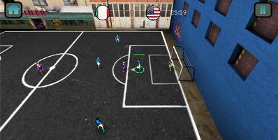 Soccer Match Competition 3D Affiche