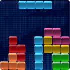 Falling blocks icon