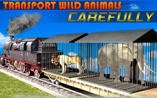 Jungle Animals Train Transport Simulator 3D screenshot 2