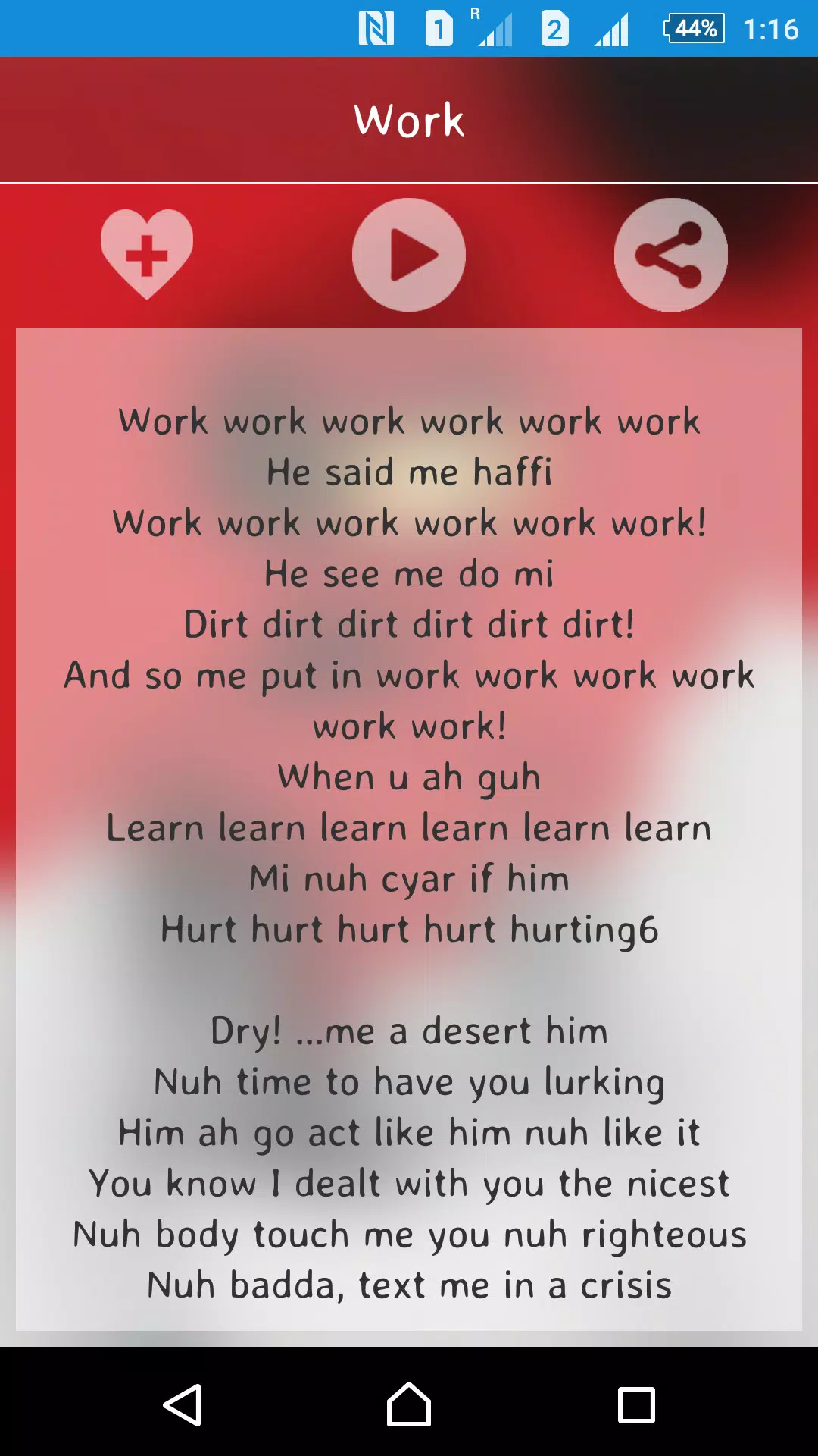 Anti - Rihanna Lyrics APK for Android Download