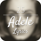 25 - Adele Lyrics icône