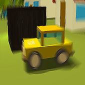 Driving simulator destructible icon