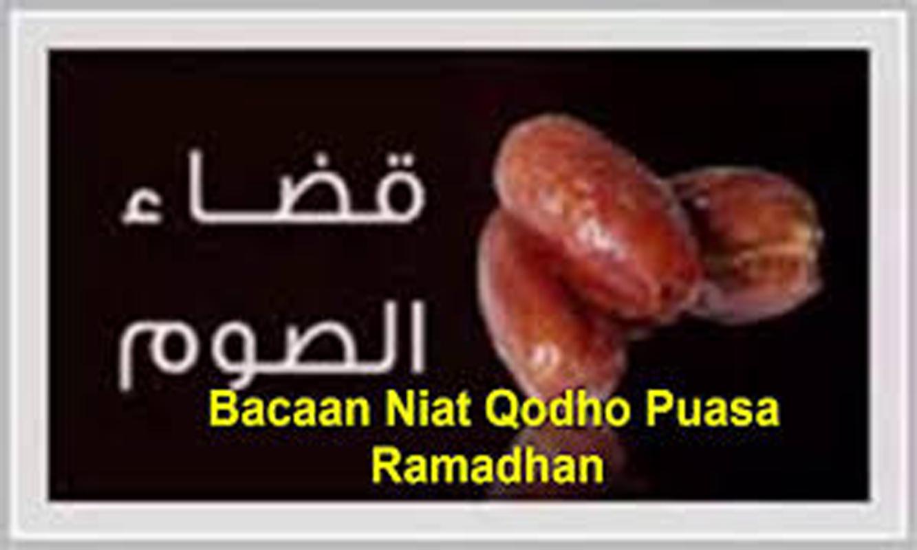 Doa Niat Mengganti Puasa Ramadhan Karena Haid - Gallery ...