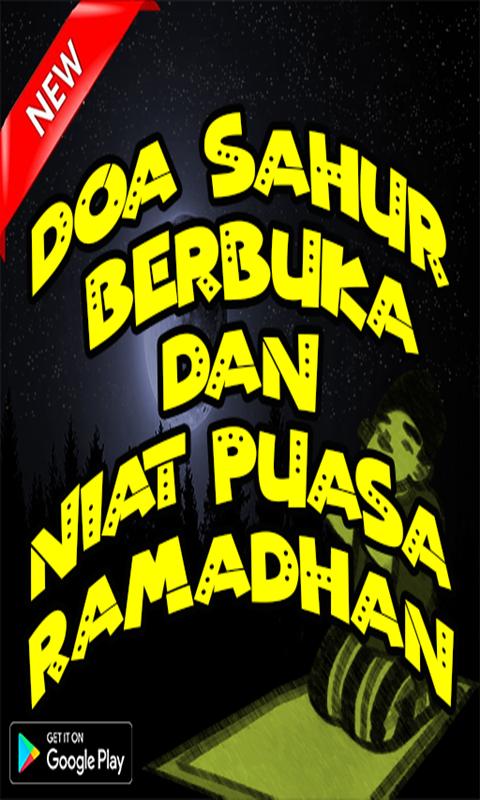 Tải xuống APK Bacaan Doa Sahur Berbuka Dan Niat Puasa Ramadhan cho Android
