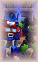 Latest Cheat Angry Birds Transformers Affiche