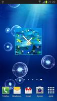 Fish Clock Widget स्क्रीनशॉट 2