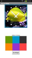 Fish Clock Widget imagem de tela 3