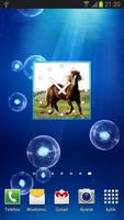 Horses Clock Widget plakat