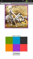 Horses Clock Widget screenshot 1