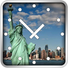 New York Clock Widget biểu tượng