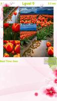 Tulips Puzzle الملصق