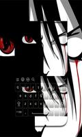 Mangekyou Sharingan Keyboard Emoji imagem de tela 1