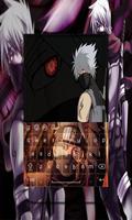 Hatake Kakashi Keyboard Emoji Cartaz