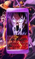 Monkey D  Luffy Keyboard Theme imagem de tela 1