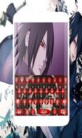 Sasuke Uchiha Rinnegan Keyboard Emoji imagem de tela 2