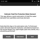 Estimate Fire Protection Water Demand APK