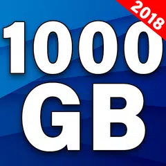 Storage 1000gb and backup prank APK Herunterladen