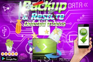 Backup & Restore Deleted Videos اسکرین شاٹ 1