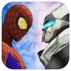 Spider Vs Transformer Battle : Spider Hero 3D