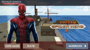 Super Spider Hero Anti Terrorist Battle: Spider 3D Ekran Görüntüsü 3
