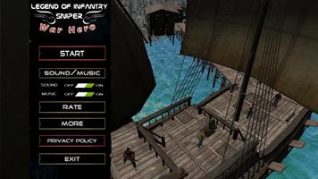 Legend of infantry Sniper War Hero: Survival Game poster