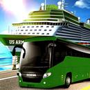 US Army bus Driving : Tourist Off Road city Coach APK