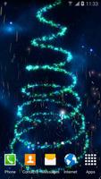 3D Christmas Tree Wallpaper captura de pantalla 1