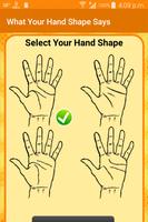 What Your Hand Shape Says capture d'écran 1