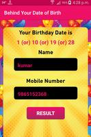 Behind Your Date of Birth 截图 2