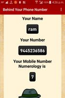 Behind Your Phone Number capture d'écran 1