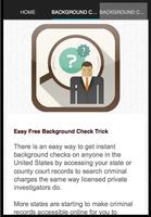 Background Check Free screenshot 1