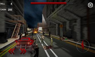 Zombie Apocalypse Car Game capture d'écran 2