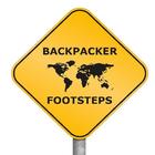 Backpacker Footsteps icône