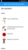 Back Pain Relieving Exercises ảnh chụp màn hình 2