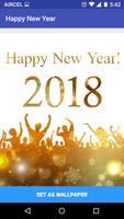 Happy New Year 2018 Mobile Wallpapers स्क्रीनशॉट 1