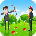 Real StickMan Apple Shooter icon