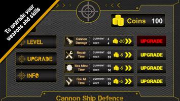 Cannon Ship Defence capture d'écran 1