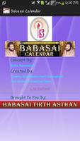 BabaSai Calendar الملصق