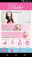 Babe Hair Extensions: The App poster