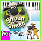 آیکون‌ Shaun The Sheep Piano Tiles Games
