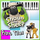 Shaun The Sheep Piano Tiles Games-icoon