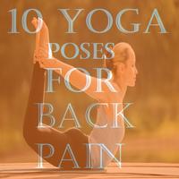 10 Yoga For Back Pain Affiche