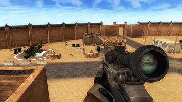 Silent Commando Sniper Strike 3D Affiche